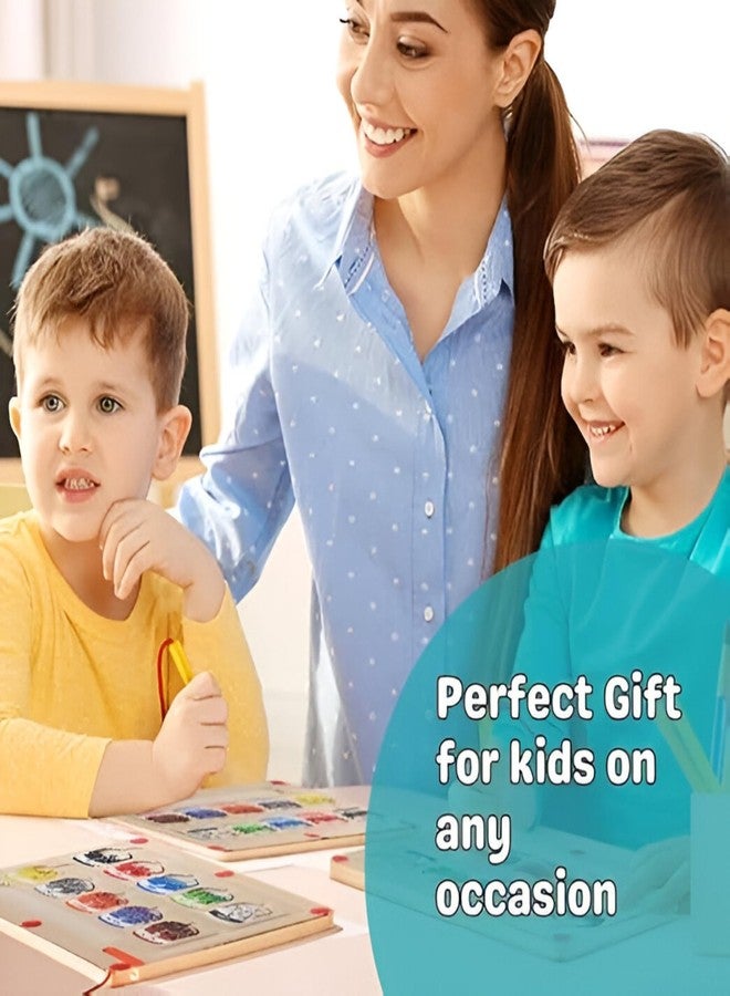 Sakuya Montessori Toys | Montessori Maze Toys Safe Magnet for Traveling for Kid | Montessori Maze Toys Safe Magnet | Traveling for Kid - Image 3